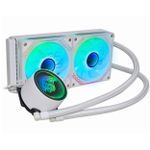 Water Cooler K-Mex WAC8 240mm ARGB Branco - WAC8F12QFTDAB0X