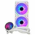 Water Cooler K-Mex WAC8 240mm ARGB Branco - WAC8F12QFTDAB0X