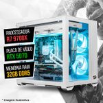  Computador Gamer Ryzen 7 9700X  + RTX 5070 12GB – ICEBORNE