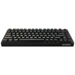 Teclado Mecânico Gamer PCYES Rasec Gasket Mount Switch Gateron Azul RGB Preto ABNT2 - TWGBLRGB