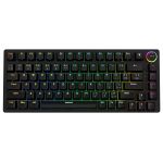 Teclado Mecânico Gamer PCYES Rasec Gasket Mount Switch Gateron Azul RGB Preto ABNT2 - TWGBLRGB
