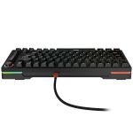 Teclado Mecânico Gamer PCYES Rasec Gasket Mount Switch Gateron Azul RGB Preto ABNT2 - TWGBLRGB