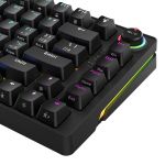 Teclado Mecânico Gamer PCYES Rasec Gasket Mount Switch Gateron Azul RGB Preto ABNT2 - TWGBLRGB