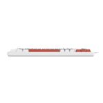 Teclado Mecânico Gamer PCYES Kirin White Ghost Switch Vermelho LED Rainbow ABNT2 - PTKRWG75RD