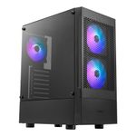 Gabinete Gamer Gamdias Talos E3 Mesh Preto com 3 Fans ARGB Mid Tower - TALOS E3 MESH