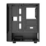 Gabinete Gamer Gamdias Talos E3 CG Preto com 3 Fans ARGB Mid Tower - TALOS E3 CG