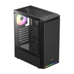 Gabinete Gamer Gamdias Aura GC8 Preto com 1 Fan ARGB Mid Tower - AURA GC8 ARGB
