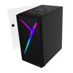 Gabinete Gamer Gamdias Argus E4 Elite RGB Preto Mid Tower - ARGUS E4 ELITE