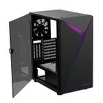 Gabinete Gamer Gamdias Argus E4 Elite RGB Preto Mid Tower - ARGUS E4 ELITE