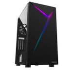 Gabinete Gamer Gamdias Argus E4 Elite RGB Preto Mid Tower - ARGUS E4 ELITE