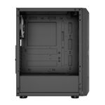 Gabinete Gamer Gamdias Aura GC6 Preto com 3 Fans ARGB Mid Tower - AURA GC6 ARGB
