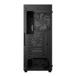 Gabinete Gamer Gamdias Aura GC6 Elite Preto com 3 Fans ARGB Mid Tower - AURA GC6 Elite ARGB