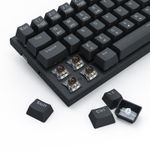 Teclado Mecânico Gamer Sem Fio Redragon Ryze Pro RGB Preto Switch Marrom ABNT2 - K633RGB-PRO (PT-BROWN)