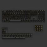 Keycaps Akko Profile Asa PC Modelo Clear Transparent (Black) Asa