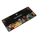 Mousepad Gamer Redragon Black Desert Online Flick XL Speed - P032BDO