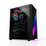 Gabinete Gamer Gamdias Argus E5 Mid Tower Preto - ARGUS E5