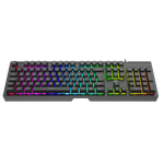 Teclado Membrana Gamer T-Dagger Nova RGB Preto ABNT2 - T-TGK110