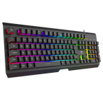 Teclado Membrana Gamer T-Dagger Nova RGB Preto ABNT2 - T-TGK110