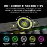 Teclado Mecânico Óptico Gamer Corsair K100 RGB OPX Switch Preto - CH-912A01A-NA