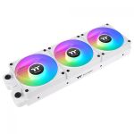 Kit 3x Cooler Thermaltake CT120 EX White Premium Edition 120mm ARGB Branco - CL-F190-PL12SW-A