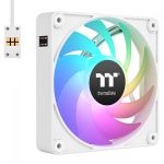 Kit 3x Cooler Thermaltake CT120 EX White Premium Edition 120mm ARGB Branco - CL-F190-PL12SW-A