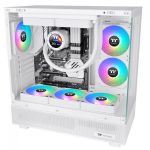 Kit 3x Cooler Thermaltake CT120 EX White Premium Edition 120mm ARGB Branco - CL-F190-PL12SW-A