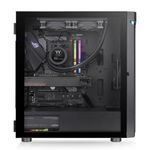 Gabinete Gamer Thermaltake H590 TG ARGB Mid Tower Preto - CA-1X4-00M1WN-00