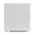 Gabinete Gamer Thermaltake H590 TG ARGB Mid Tower Branco - CA-1X4-00M6WN-00