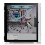 Gabinete Gamer Thermaltake H590 TG ARGB Mid Tower Branco - CA-1X4-00M6WN-00