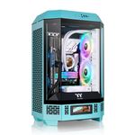 Gabinete Gamer Thermaltake The Tower 300 Turquoise Mid Tower - CA-1Y4-00SBWN-00