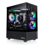 Gabinete Gamer Thermaltake View 170 TG c/ 3 Fans ARGB Mid Tower Preto - CA-1Z4-00M1WN-00