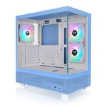 Gabinete Gamer Thermaltake View 270 Plus TG c 3 Fans ARGB Mid Tower Hydrangea Blue - CA-1Y7-00MFWN-01