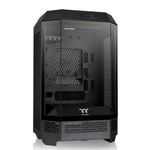 Gabinete Gamer Thermaltake The Tower 300 Preto com 2 fans ARGB Mid Tower - CA-1Y4-00S1WN-00