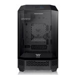 Gabinete Gamer Thermaltake The Tower 300 Preto com 2 fans ARGB Mid Tower - CA-1Y4-00S1WN-00