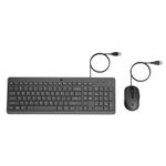 Kit Teclado e Mouse HP 150 USB Preto