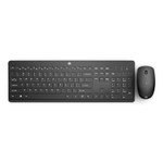 Kit Teclado e Mouse Sem Fio HP 230 USB Preto