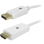 Cabo 5+ DisplayPort para HDMI 2m Branco - 075-8821