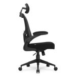 Cadeira Escritório DT3 Office Vita Headrest com Apoio de Cabeça Preta - 14228-7