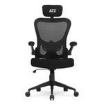 Cadeira Escritório DT3 Office Vita Headrest com Apoio de Cabeça Preta - 14228-7