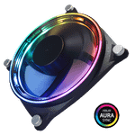 Cooler Gamemax Big Bowl 120mm ARGB Preto - GMX-12-RBB