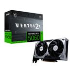 Placa de Vídeo MSI NVIDIA GeForce RTX 5060 Ventus 2X 8GB GDDR7 - 912-V537-017