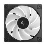 Cooler DeepCool FD12 120mm ARGB Preto - R-FD12-BKAPN1-G
