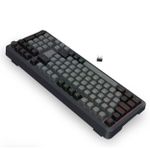 Teclado Mecânico Gamer Sem Fio Redragon Bragi Pro RGB Cinza e Preto Gasket Mount Knob de Volume Switch Cream Linear ABNT2 - K688GB-RGB-PRO PT