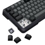 Teclado Mecânico Gamer Sem Fio Redragon Bragi Pro RGB Cinza e Preto Gasket Mount Knob de Volume Switch Cream Linear ABNT2 - K688GB-RGB-PRO PT