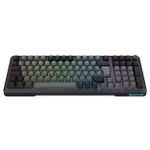 Teclado Mecânico Gamer Sem Fio Redragon Bragi Pro RGB Cinza e Preto Gasket Mount Knob de Volume Switch Cream Linear ABNT2 - K688GB-RGB-PRO PT