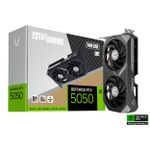 Placa de Vídeo Zotac NVIDIA GeForce RTX 5050 Twin Edge OC 8GB GDDR6 - ZT-B50500H-10M