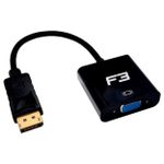Adaptador Conversor F3 DisplayPort para VGA - JC-CB-DVGA
