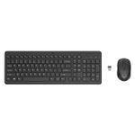 Kit Teclado e Mouse Sem Fio HP Preto - HP 330