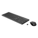 Kit Teclado e Mouse Sem Fio HP Preto - HP 330