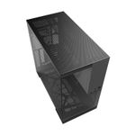 Gabinete Gamer Geometric Future Model 5 Sem Fans Mid Tower Preto e Cinza - GEO-M5-BG